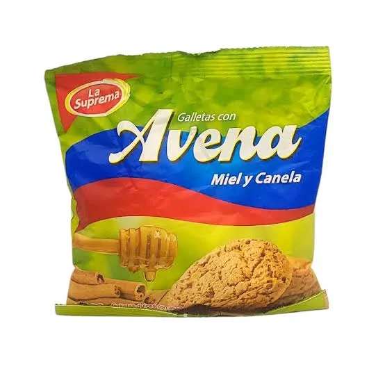 GALLETA MIEL CANELA Y AVENA
